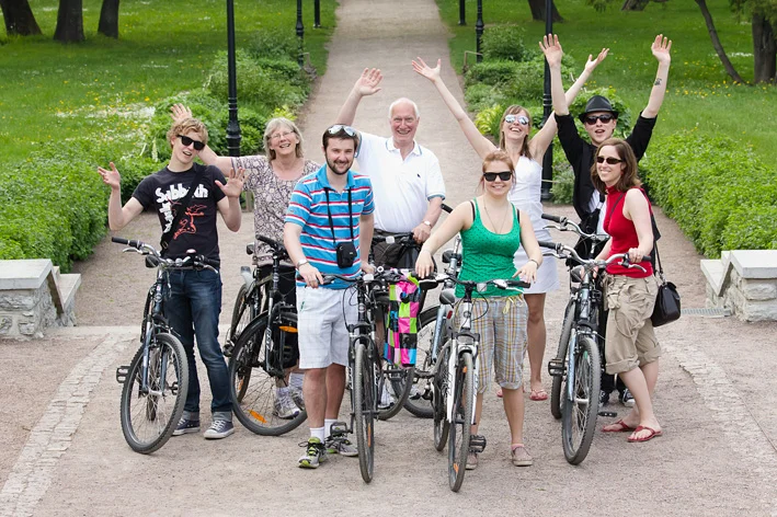At the Kadriorg Park / Beautiful Bike Tour in Tallinn Tour image