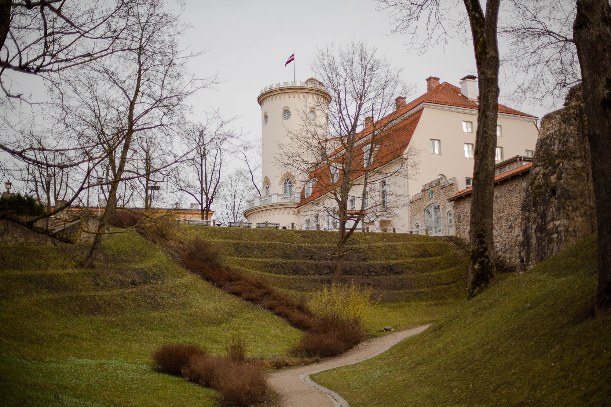 The new castle in Cēsis Tour image