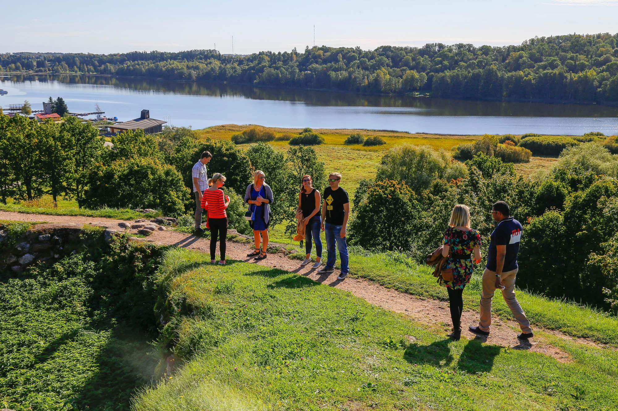 View to the Viljandi lake Tour image