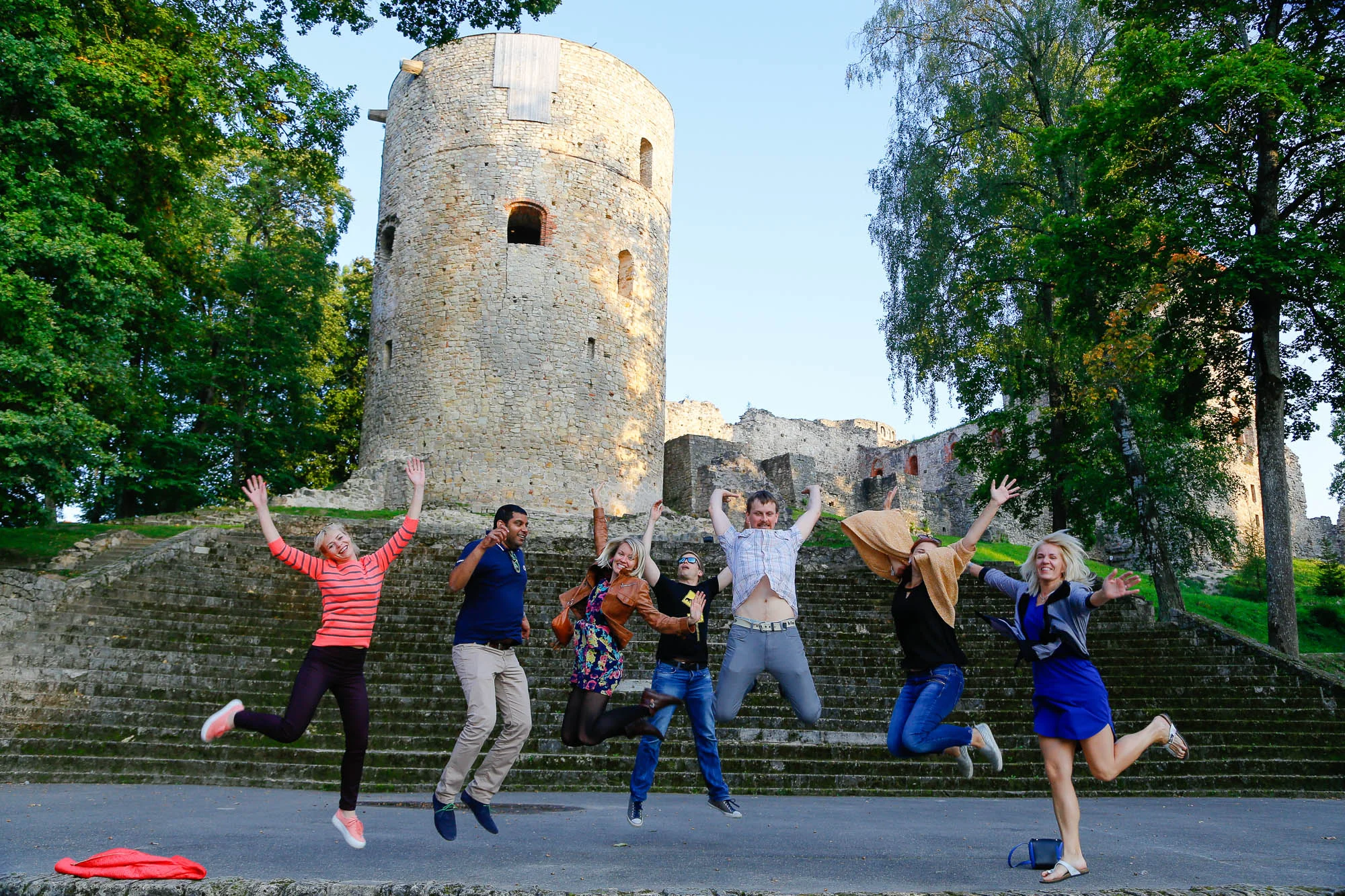 Ruins of the medieval castle in Cēsis Tour image